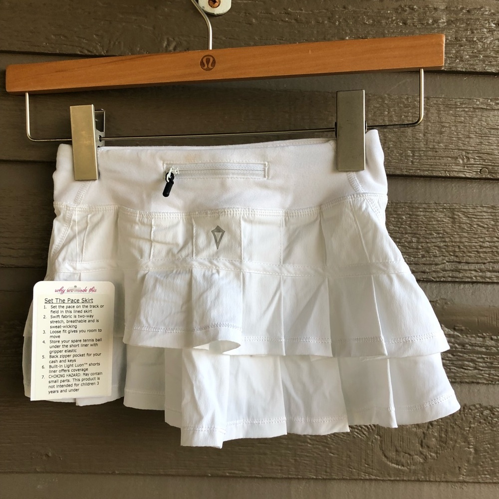 Ivivva set the pace skirt